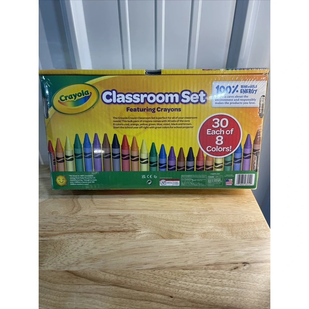 Crayola Classroom Set Crayons Teacher Supplies 240 Count Back To school